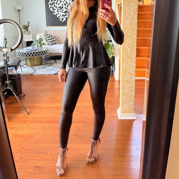 Katherine Kelly Blake T-Strap Natural Leopard Calf Hair Stiletto Heels - Picture 13 of 15